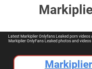 markiplier onlyfans leaks|OnlyFans